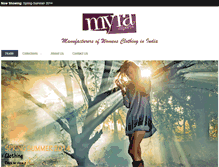 Tablet Screenshot of myraexports.com